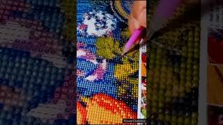 Diamond painting New start Relaxingampsatisfying 7 diamondpainting cook herbs asia satisfying [upl. by Mellins565]