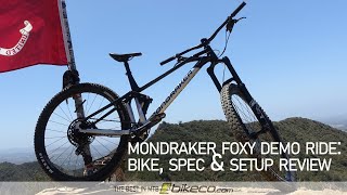 2022 Mondraker FOXY First Ride Review Bike Spec amp Setup [upl. by Blain]