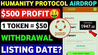 Humanity Protocol Airdrop  Testnet Airdrop Today  Testnet Airdrop  New Airdrop Crypto [upl. by Libre]