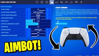 NEW Best Gyro Controller Settings In Fortnite New Aim Update  Flick Stick Settings XBOXPS5 [upl. by Gaddi]