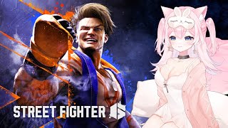 【Street Fighter 6】FIRST TIME PLAYING [upl. by Delmor128]