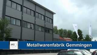 MG Metallwarenfabrik Gemmingen  Stanztechnik und Druckgusstechnik [upl. by Jourdan]