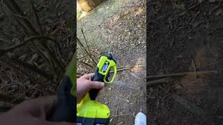 Ryobi cordless pruner test drive [upl. by Adranoel66]