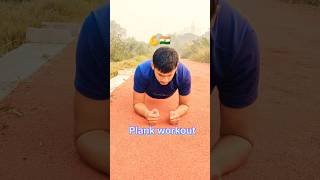 Plank  Plank workout Plank exercise army sscgdexercise workout ytshorts shots viralvideo [upl. by Elurd]