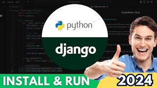 How to Install and Run Django in Python 312 2024 Update [upl. by Ennirac]