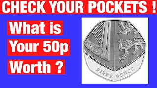 What is my 50p coin worth Rare and Valuable 50p Coins that are worth more money than you think [upl. by Relyhs]