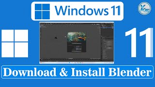 ✅ How To Download And Install Blender 42 On Windows 11 [upl. by Fotzsyzrk64]