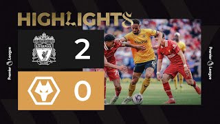 Season ends in defeat at Anfield  Liverpool 20 Wolves  Highlights [upl. by Aynna664]