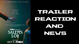 Salems Lot Trailer Reaction and News [upl. by Ameline235]