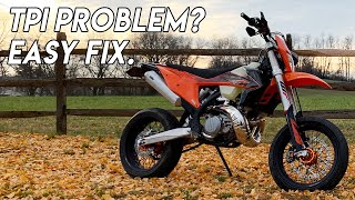 KTM TPI Problem  Easy Fix [upl. by Notnyw]