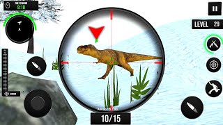 REX Dinosaur Hunting Gun Games Android Gameplay 1 [upl. by Euginom589]