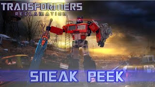 Transformers The Hunted Reclamation Chapter 2 Sneak Peek transformers optimusprime stopmotion [upl. by Normalie]