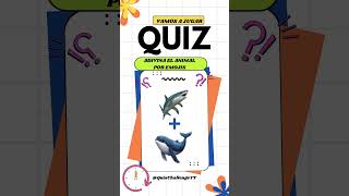 ADIVINA LOS ANIMALES POR LOS EMOJIS 🪼🐞🐝 QUIZ CHALLENGE YT [upl. by Emerson749]