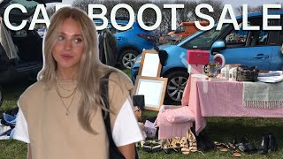 CAR BOOT SALE HAUL BARGAIN SHOPPING  Naomi Light [upl. by Zima563]