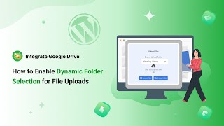 How to Enable Dynamic Folder Selection for File Uploads [upl. by Emmott]