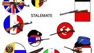 World War One explained with countryballs simplified  WW1 [upl. by Araihc105]