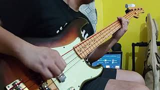 Brick by Boring Brick by Paramore Bass Cover [upl. by Leugimsiul]