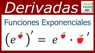 REGLAS PARA DERIVAR FUNCIONES EXPONENCIALES [upl. by Eimma]