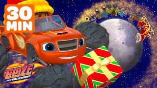 Blaze Family Uses Blazing Speed 🚗  30 Minute Compilation  Blaze and the Monster Machines [upl. by Anetsirhc]