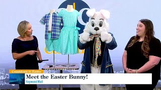 Easter Bunny arrives at Haywood Mall [upl. by Artimas]