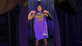 NEW CITY EDITION JERSEY JUST DROPPED lakeshow [upl. by Anneyehc]