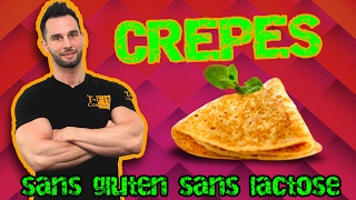 Crêpe sans gluten ni lactose [upl. by Ruiz]