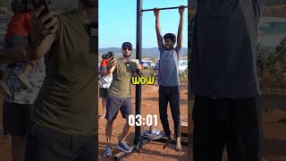 Goa Record SMASHED 💪 3 Min Dead Hang Impossible 🏋️‍♂️💥 [upl. by Tillion]