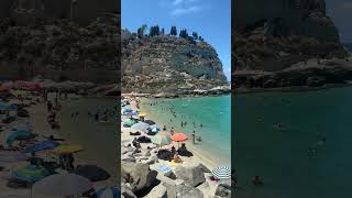 The beach of Tropea… italy travel tropea [upl. by Chloris12]