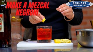 How To Make a Mezcal Negroni with Baryfly [upl. by Layap]