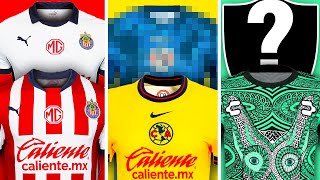 ¡Las MÁS LOCAS ESPECTACULARES✅ y FEAS❌ PLAYERAS en la Liga MX para la nueva temporada👕 [upl. by Itsim]