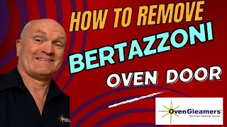 How to remove a bertazzoni oven door [upl. by Lubbock]