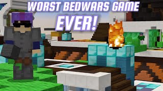 My WORST EVER Bedwars experience  Hackers Lagback OBSIDIAN [upl. by Steady]