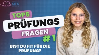 MFA Prüfungsfragen 1  TOP 5 quotLernfeld 3quot [upl. by Trotta]