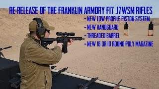 2022 New ReRelease of the Franklin Armory F17 17WSM Rifles with New Features [upl. by Tenrag]