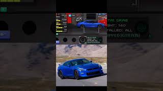 GTR R35 build in pixel car racer💀pixelcarracergtr35dragracefyp [upl. by Llerruj]