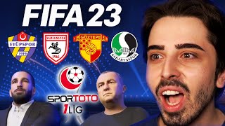 TFF 1 LİG OYUNA EKLENDİ  YENİ FIFA 23 KARİYER MODU YAMASI ÇIKTI [upl. by Torrance822]