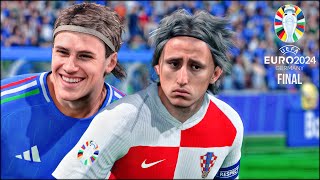 if Play LEGEND Difficult  FINAL  CROATIA vs ITALY  ●FIFA 25 Gameplay 4k [upl. by Tenej]