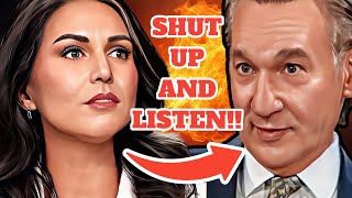 Tulsi Gabbard STUNS on Real Time w Bill Maher SHUTS DOWN Maher on The Draft [upl. by Hollister]