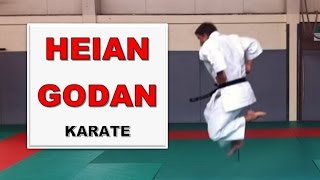 Karate  Heian Godan  Concentré de SelfDéfense KarateBlognet [upl. by Eimirej]