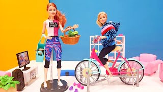 Barbie videoları Barbie kilo vermek istiyor Barbie oyunları [upl. by Ativ]