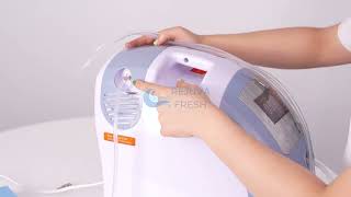 How to useOxiInfuse Oxygen Facial Machine [upl. by Kcired]