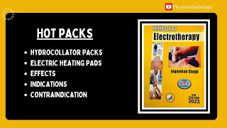 Hot Pack Hydrocollator pack Electric Heating Pad Superficial Heating Modalities [upl. by Carlina419]