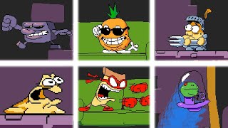 If Heroes and Enemies switched roles in Pizza Tower  Playable Baddies Pizza Tower mods Gameplay [upl. by Jensen]