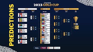 2023 CONCACAF Gold Cup Predictions [upl. by Ocirnor707]