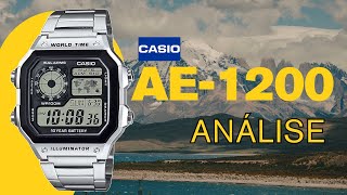 Review Completa do Relógio Casio AE1200WH [upl. by Ibson]