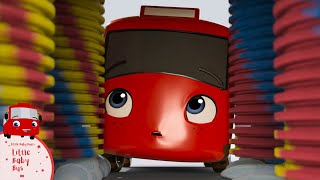 Buster And The Carwash  Red Buster  Bus Cartoon  Fun Kids Cartoon Video [upl. by Bevin]