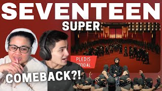 FIRST COMEBACK AS CARATS  SEVENTEEN Super OFFICIAL MV REACTION [upl. by Guillermo]