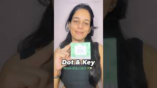 Dot and Key Pollution  Acne Defence Green Clay Mask mask dotandkey minireviews shorts ytshort [upl. by Gnuoy433]