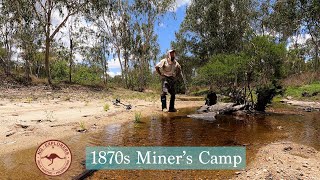 Metal Detecting 1870s Mining Camp Garrett AT Max [upl. by Raffarty]