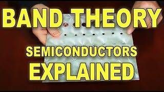 Band theory semiconductors explained [upl. by Eojyllib]